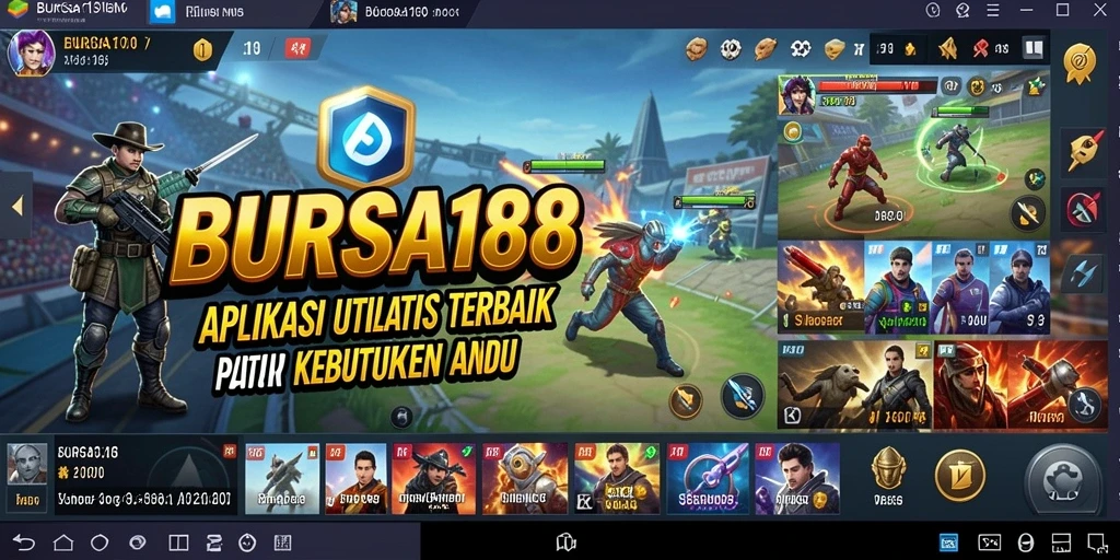 Tampilan antarmuka BURSA188 yang intuitif dan informatif.