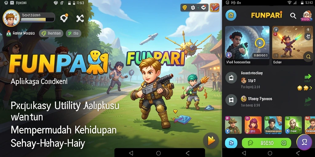 Tampilan antarmuka FUNPARI yang user-friendly dan fungsional.