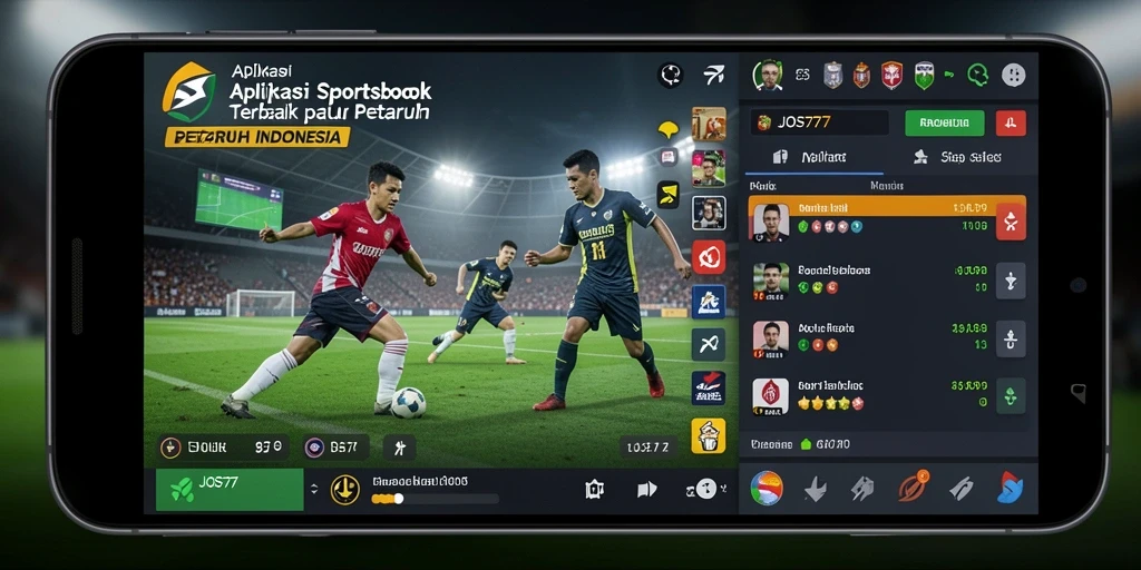 Tangkapan layar utama JOS77 menampilkan antarmuka sportsbook yang dinamis.