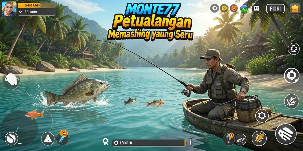Tangkapan ikan yang memukau di MONTE77.
